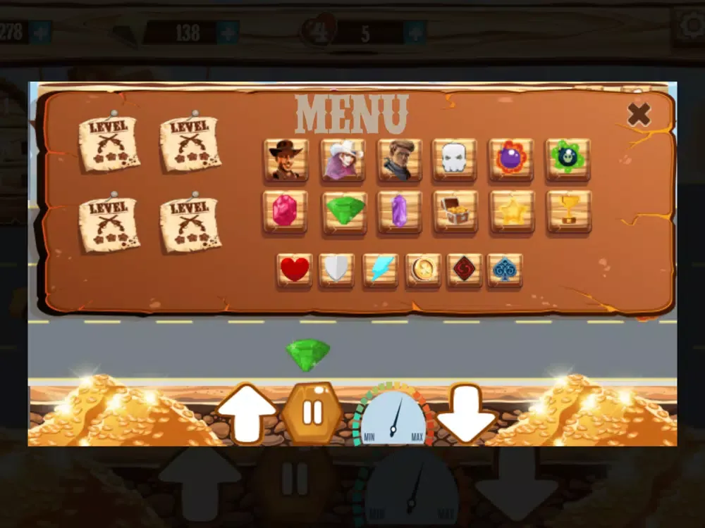 Gold Western Story iPad 應用截圖