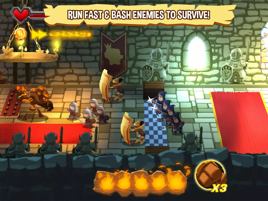 Tangkapan skrin Golem Rage iPad 