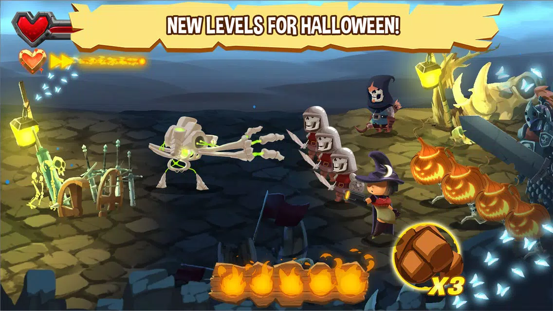 Tangkapan skrin Golem Rage