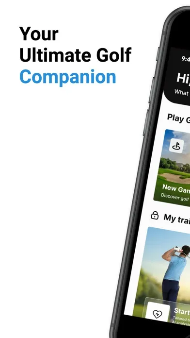 Zrzuty ekranu Albatros Golf: AI Coach&Swing