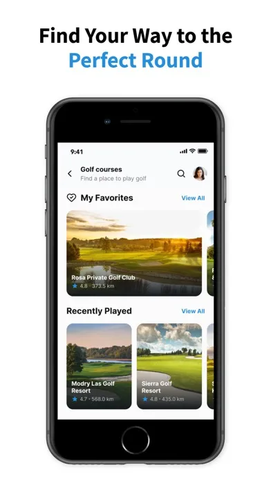 Zrzuty ekranu Albatros Golf: AI Coach&Swing