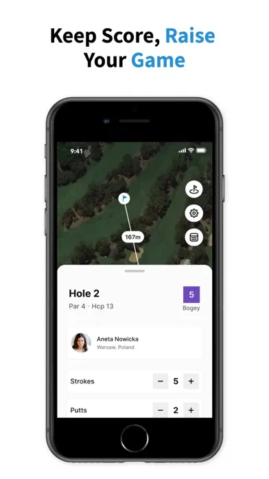 Zrzuty ekranu Albatros Golf: AI Coach&Swing