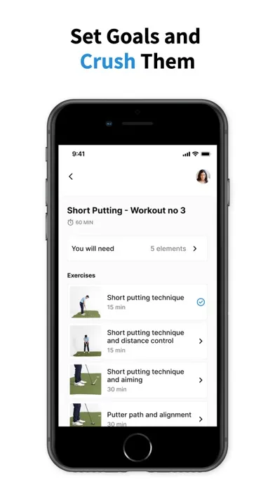 Zrzuty ekranu Albatros Golf: AI Coach&Swing