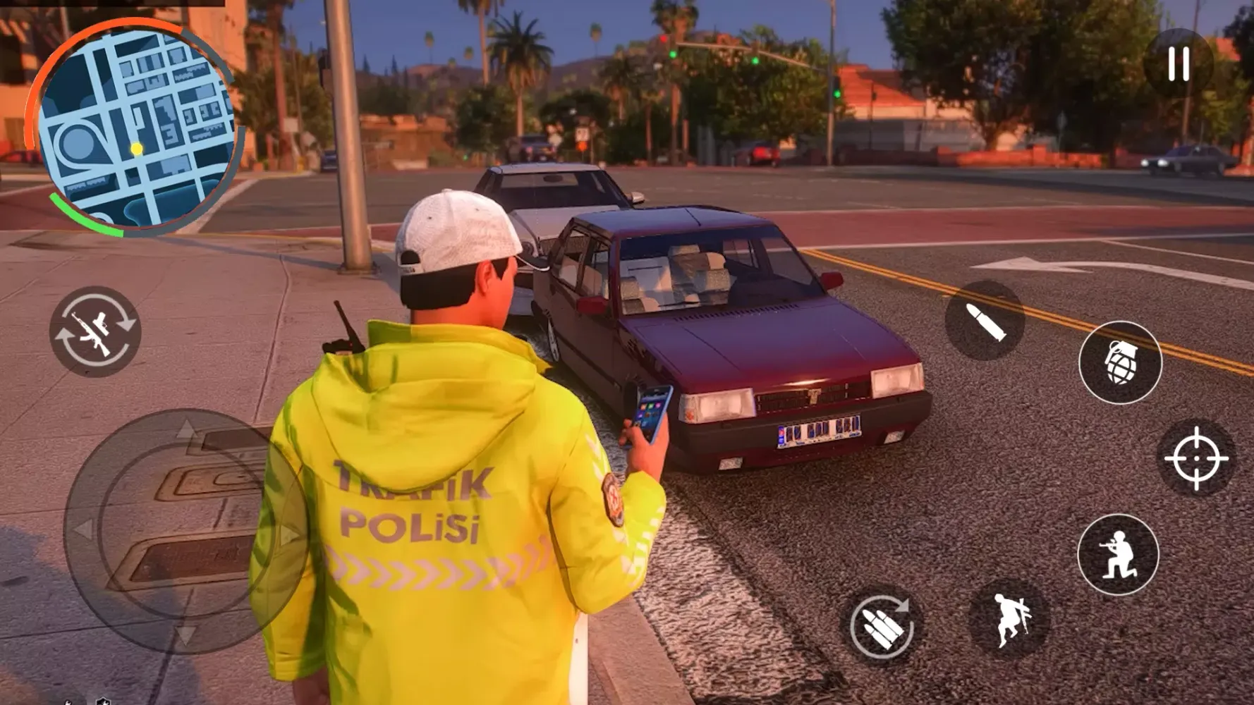 Golf 8 Police Simulator Game Screenshots