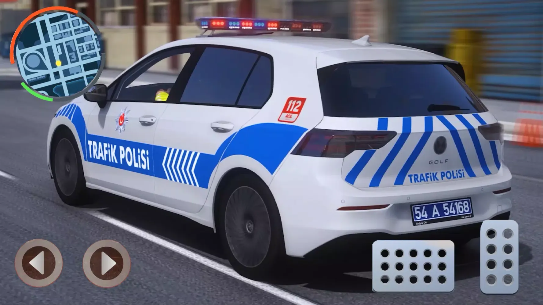 Golf 8 Police Simulator Game Screenshots
