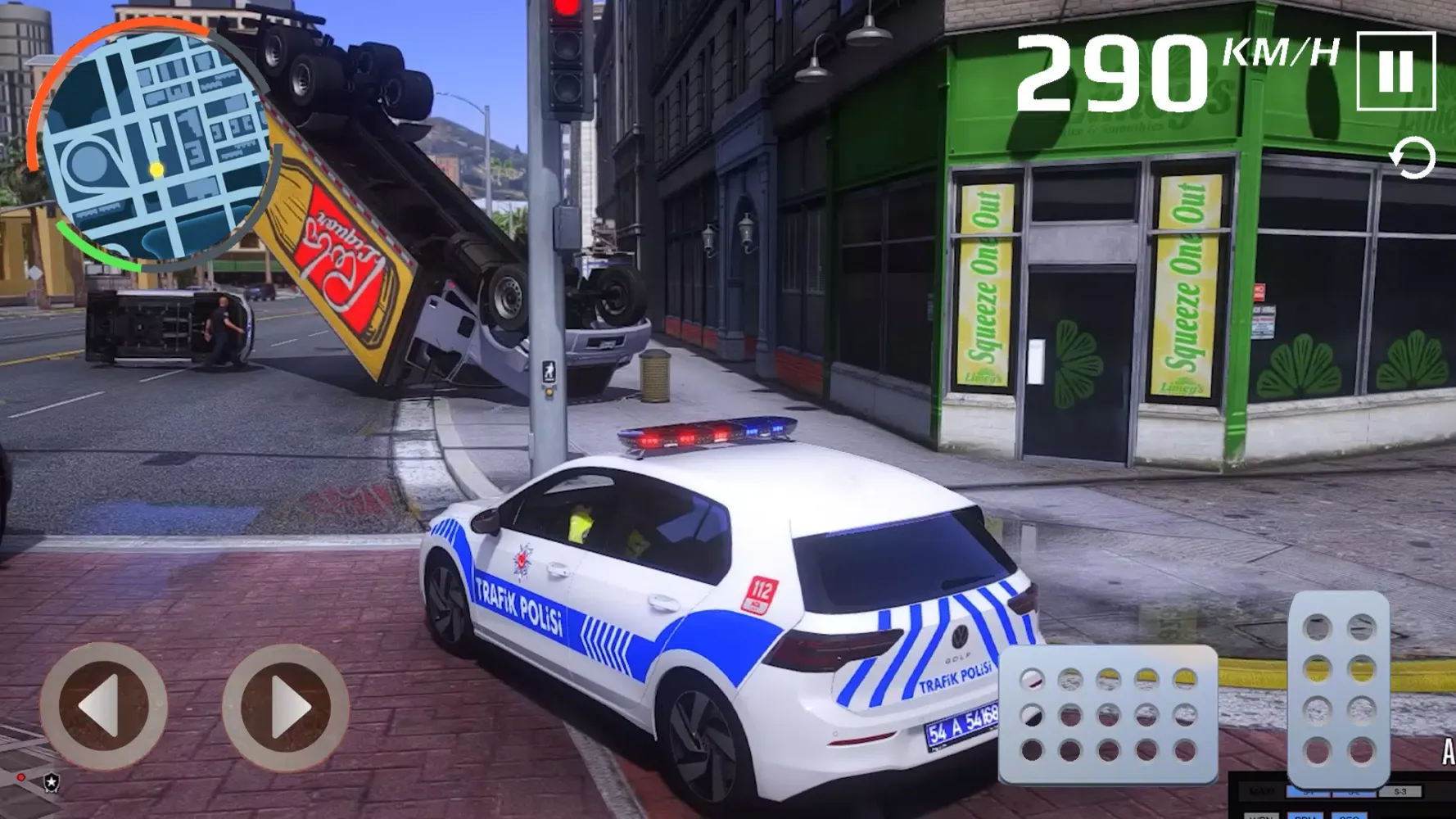 Golf 8 Police Simulator Game Screenshots