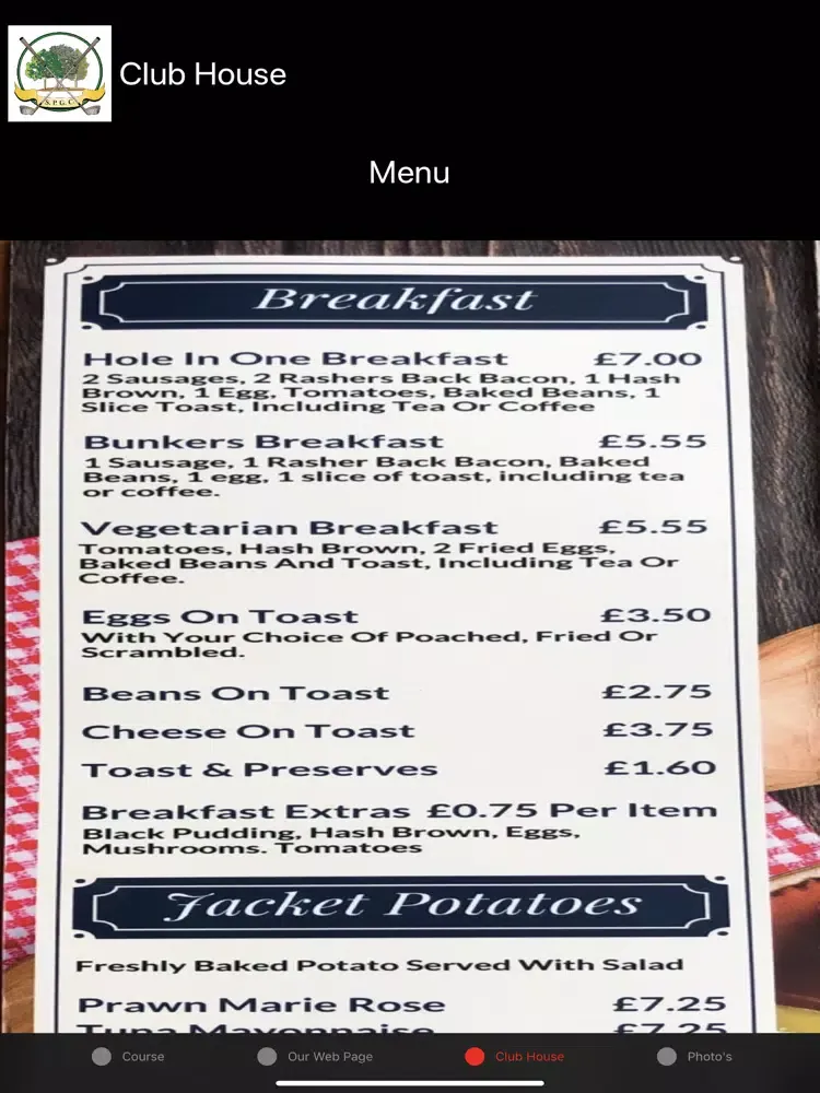 Zrzuty ekranu Southwick Park Golf Club iPad 