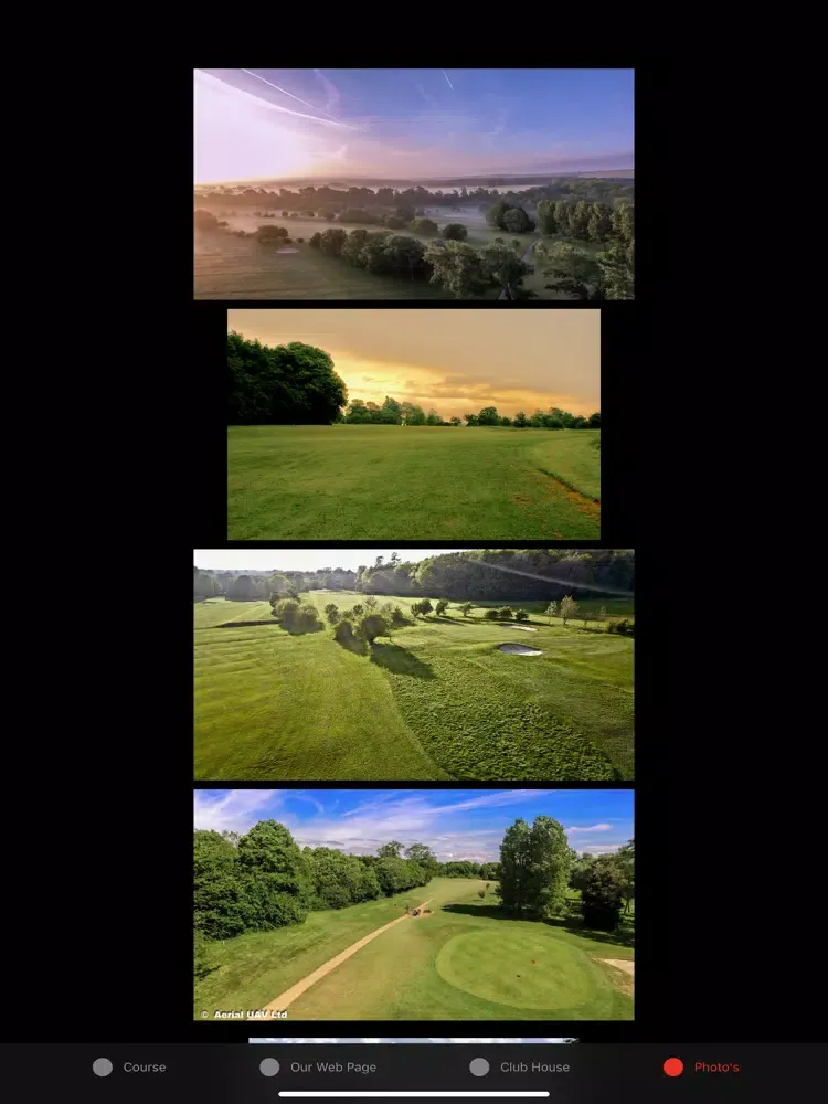 Zrzuty ekranu Southwick Park Golf Club iPad 