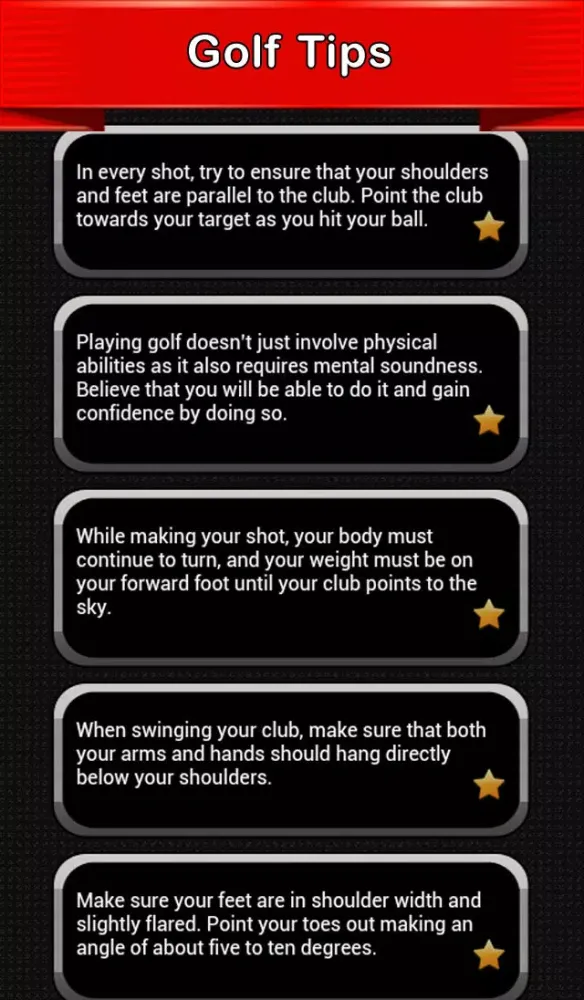 Best Golf Tips应用截图