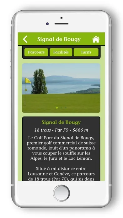 Ảnh chụp màn hình của Golfparc Signal de Bougy