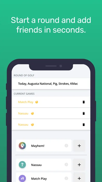 The Golf App | Social Gaming应用截图