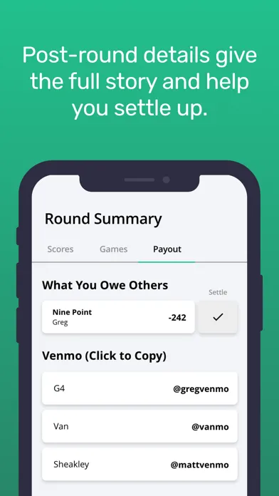 The Golf App | Social Gaming应用截图