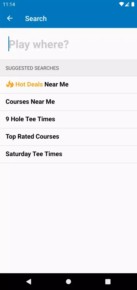 Скриншоты GolfNow