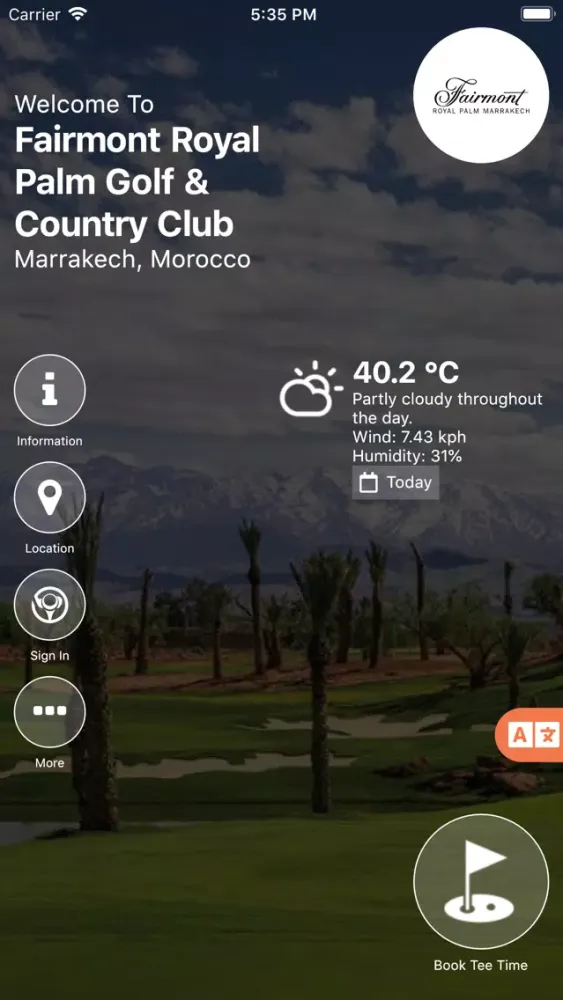 Ảnh chụp màn hình của Fairmont Royal Palm Golf Club