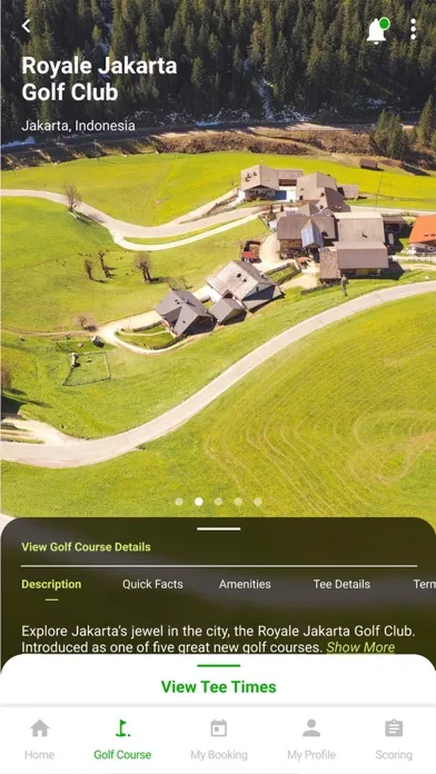 Golfers Booking 스크린샷