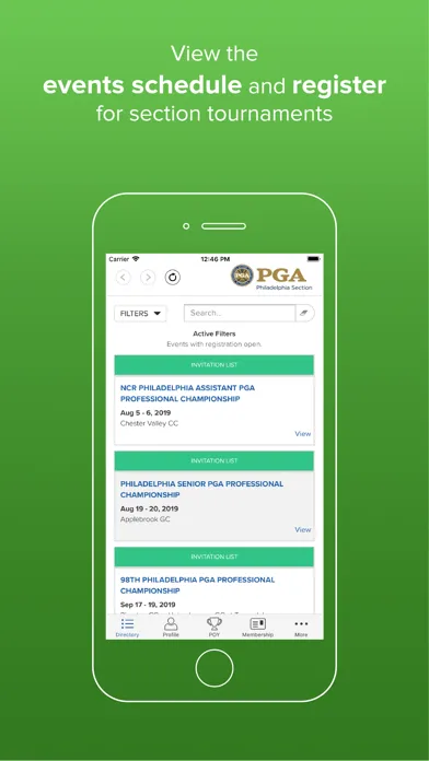 Philadelphia PGA Section应用截图