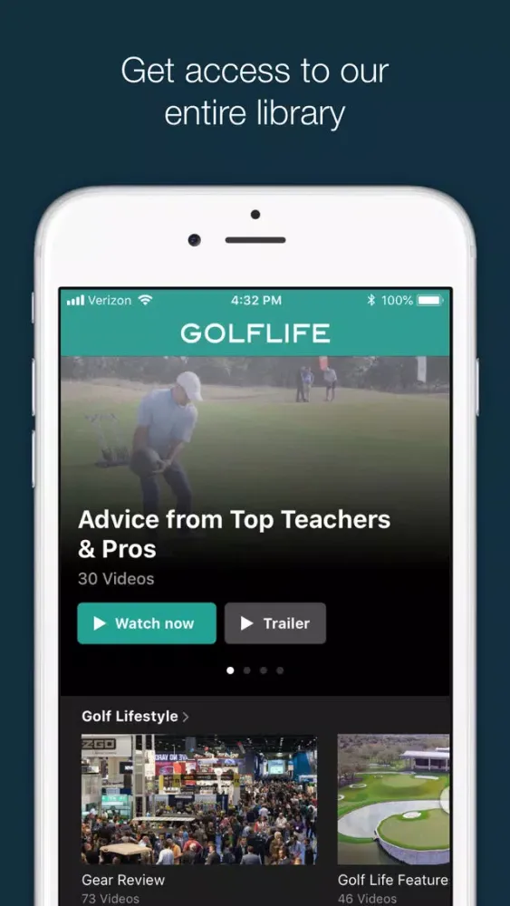 Golf Life Channel स्क्रीनशॉट