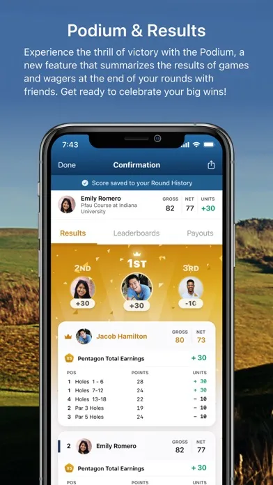 GolfNow Compete スクリーンショット