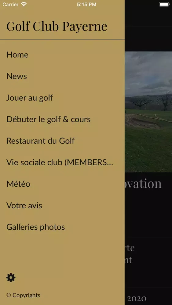 Screenshot di Golf Club Payerne