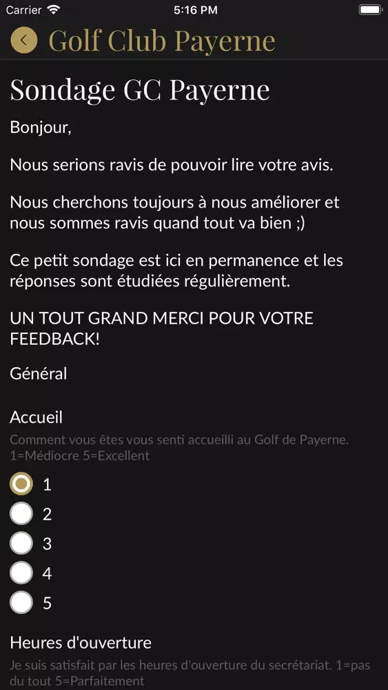 Screenshot di Golf Club Payerne