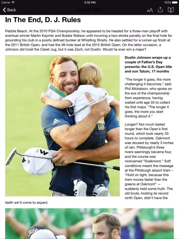 Golfweek Magazine iPad  スクリーンショット