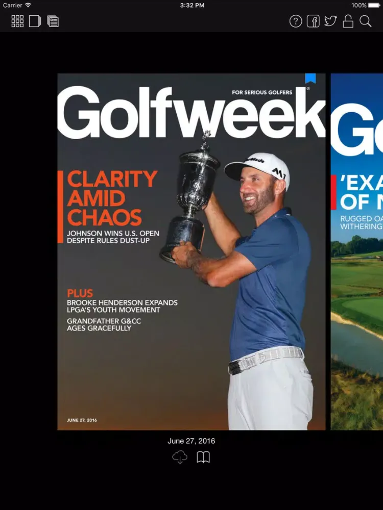 Golfweek Magazine iPad  スクリーンショット