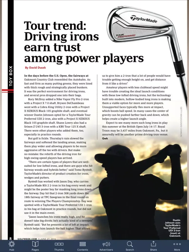 Golfweek Magazine iPad  スクリーンショット
