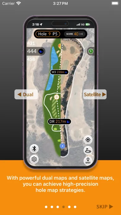 Zrzuty ekranu GOLFBUDDY