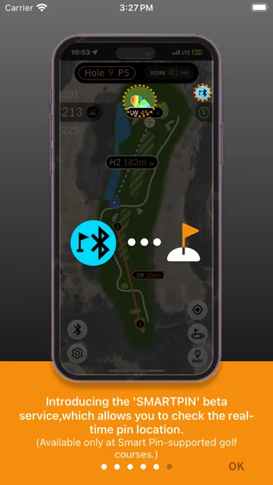 Zrzuty ekranu GOLFBUDDY