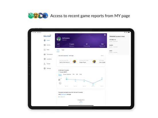 Скриншоты GSM: Golfzon Store Manager iPad 