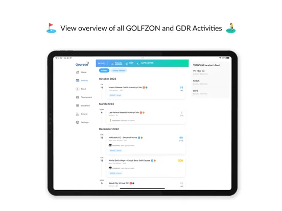 Скриншоты GSM: Golfzon Store Manager iPad 