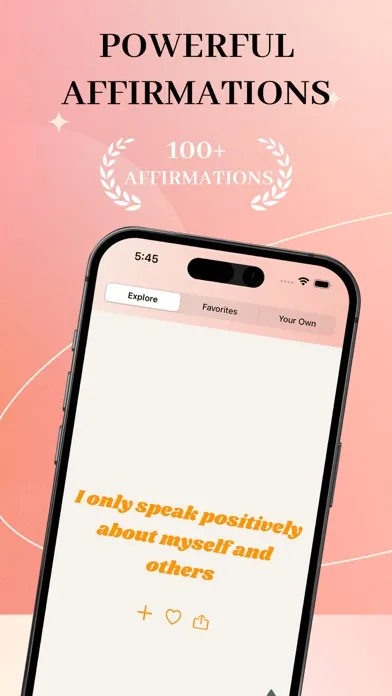 EmpowerHER - Affirmations Screenshots