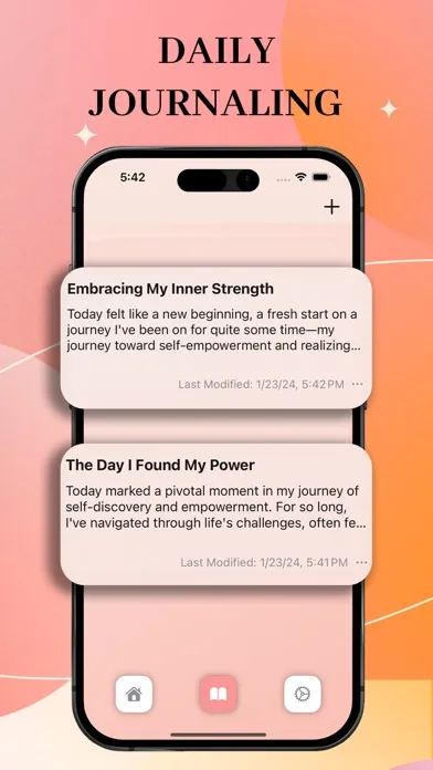 EmpowerHER - Affirmations Screenshots
