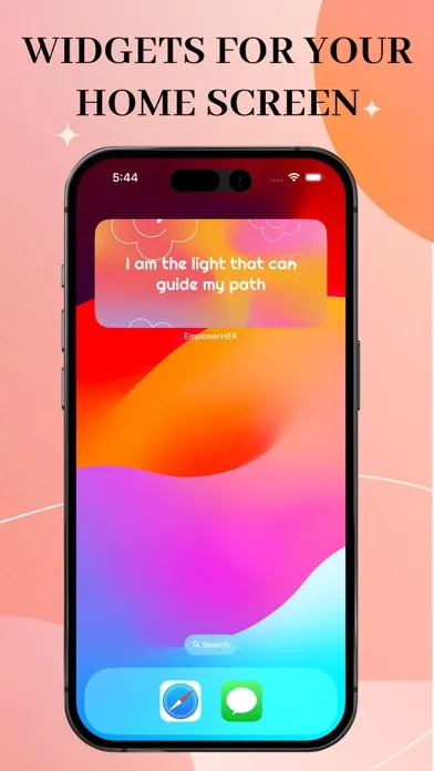 EmpowerHER - Affirmations Screenshots