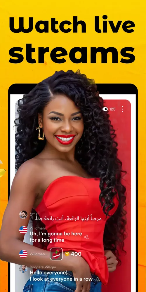 Golive - random video chat Screenshots