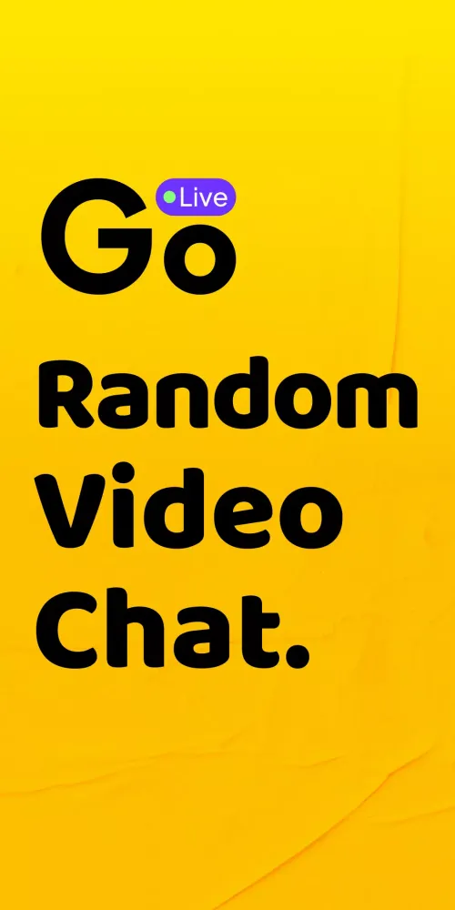 Golive - random video chat Screenshots