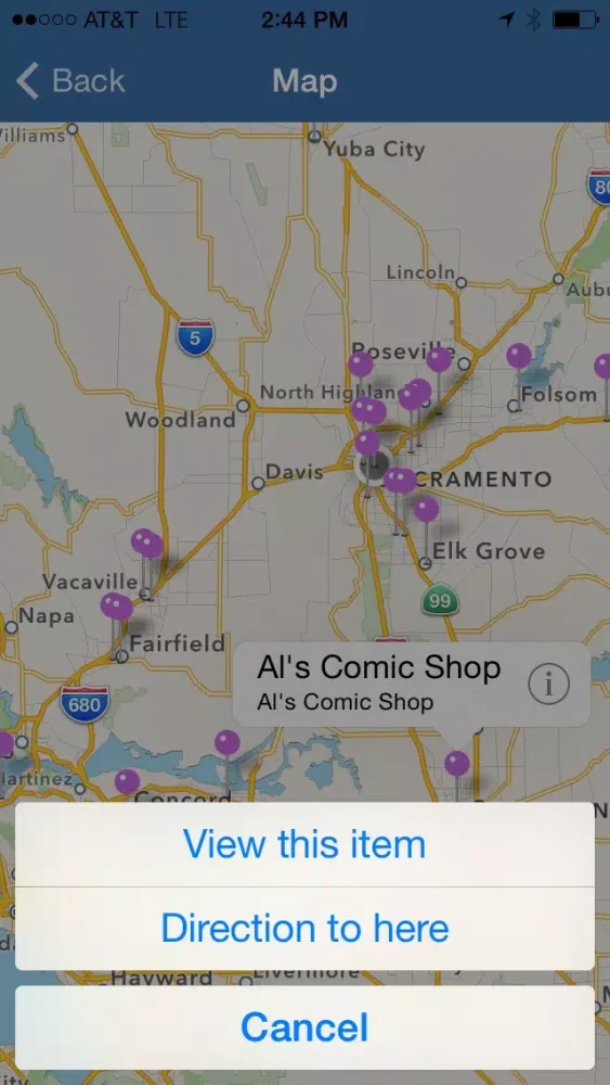 Captures d'écran de Comic Store Finder