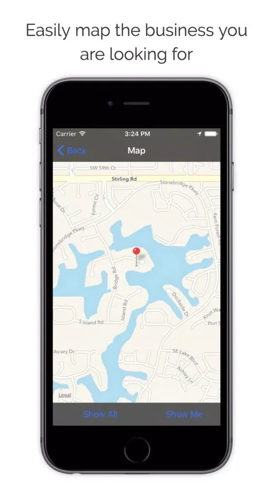 ภาพหน้าจอของ Cooper City Biz Finder