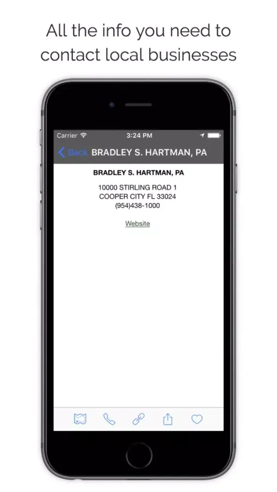 ภาพหน้าจอของ Cooper City Biz Finder