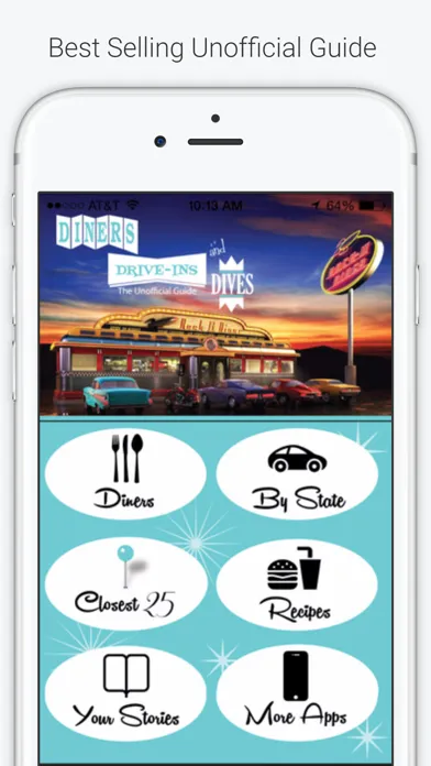 Ảnh chụp màn hình của Diners & Drive-Ins Unofficial