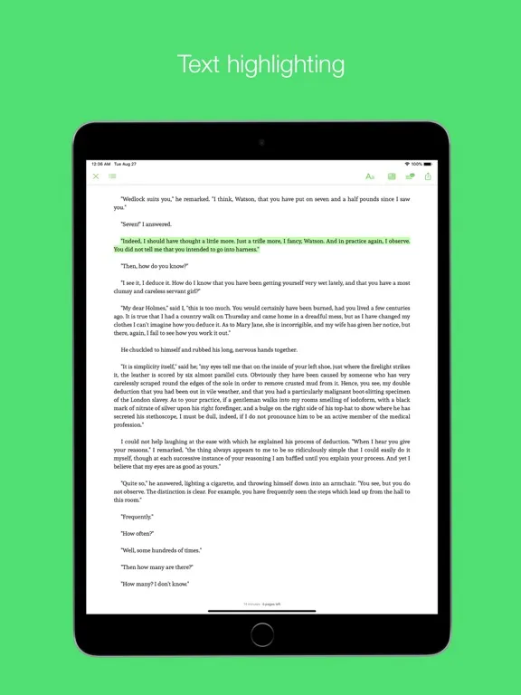 Tangkapan skrin EPUB Aloud: Book Voice Reader iPad 