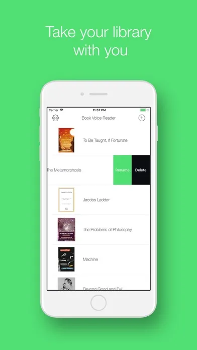 Tangkapan skrin EPUB Aloud: Book Voice Reader
