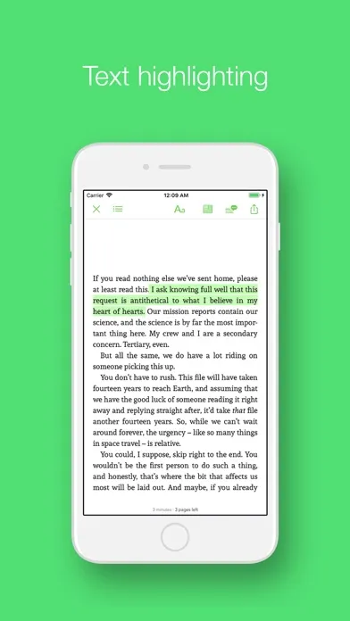 Tangkapan skrin EPUB Aloud: Book Voice Reader
