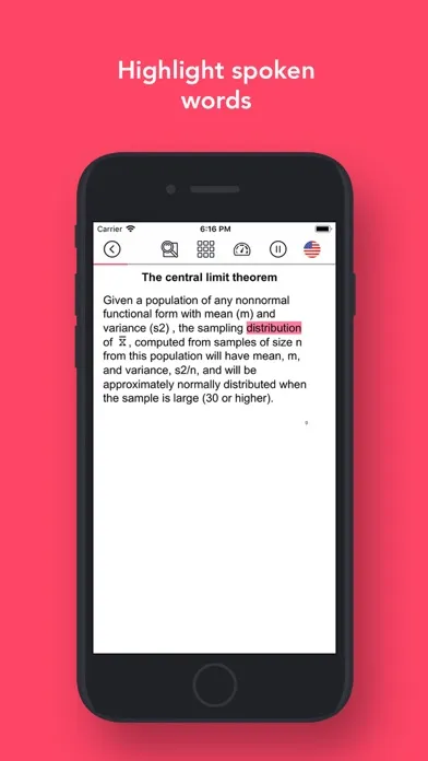 Скриншоты Total Reader - Text to Speech