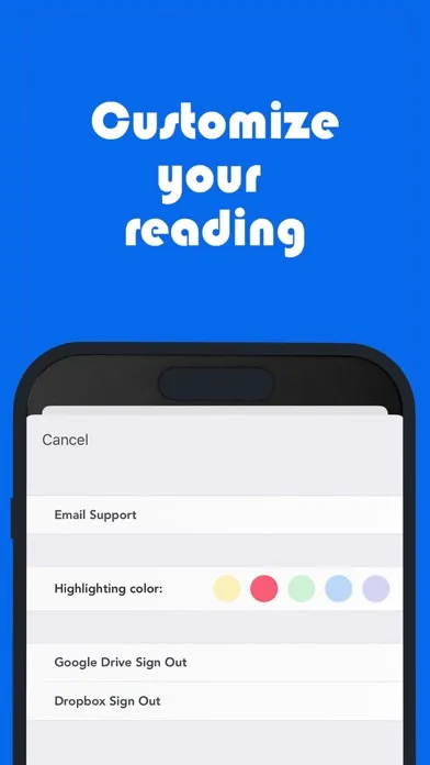 Tangkapan skrin PDF Voice Reader Aloud