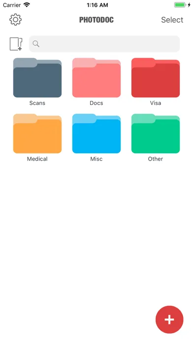 Tangkapan layar Photodoc - PDF scan with OCR