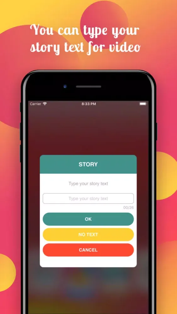 Capturas de tela do GOLU: Theme Video Status Maker