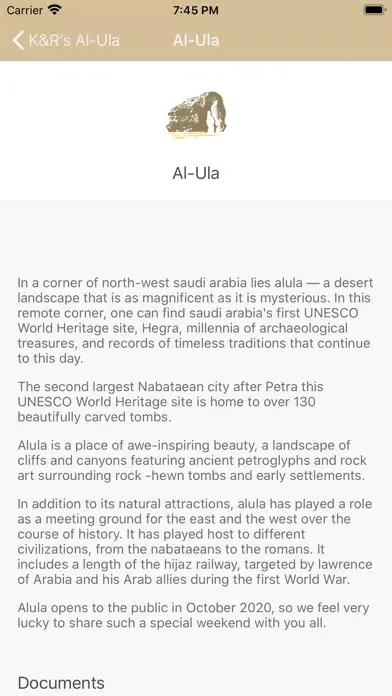 K&R's Al-Ula سکرین شاٹس
