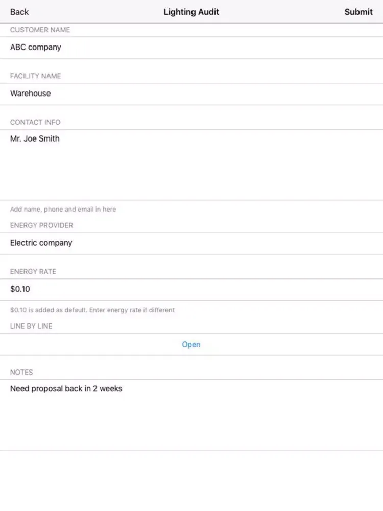 Zrzuty ekranu Lumigent Audit Pro iPad 