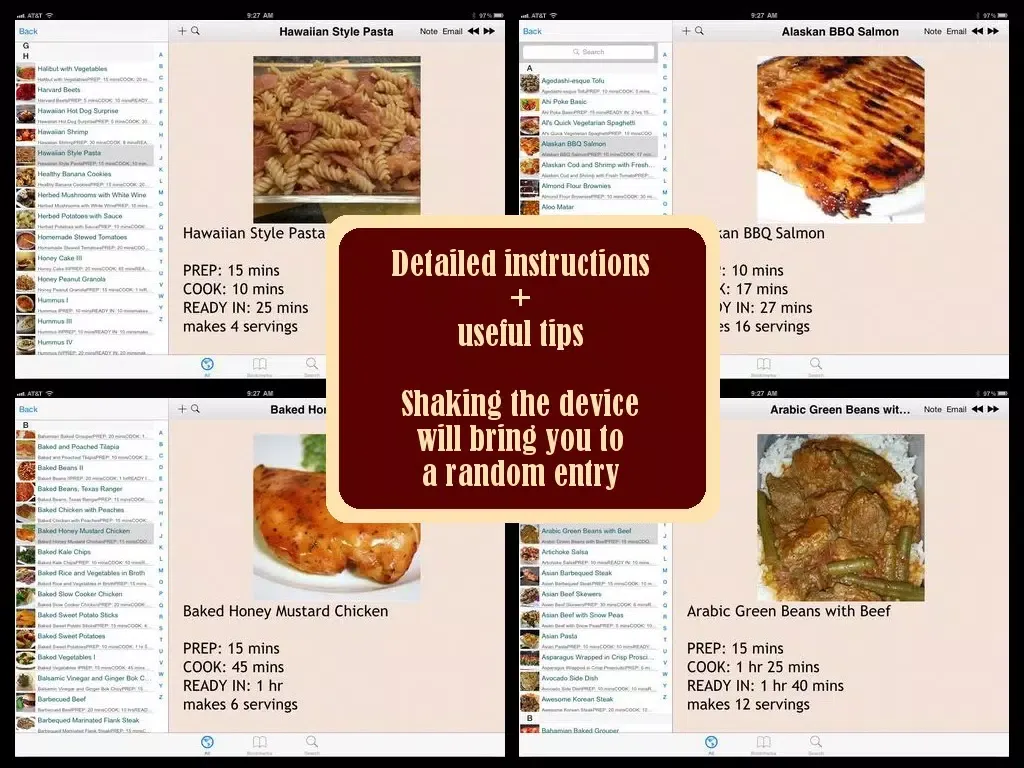 Tangkapan skrin 400 Dairy Free Recipes iPad 